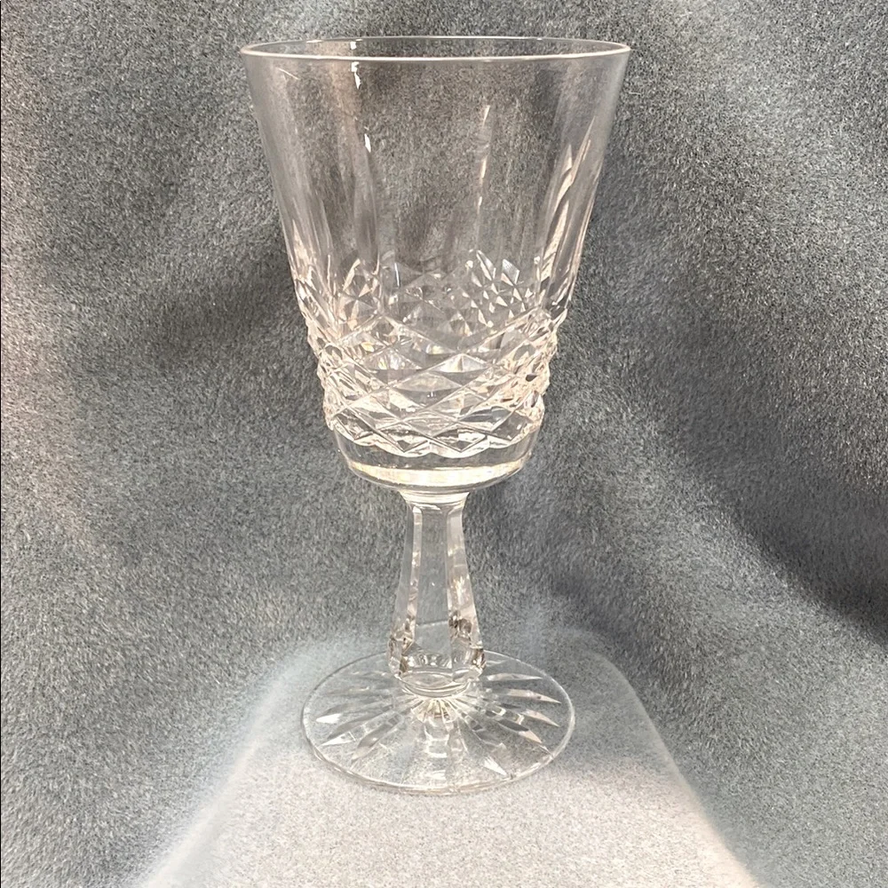 2-Elegant Crystal Claret Wine Glasses by Waterford (set of two)